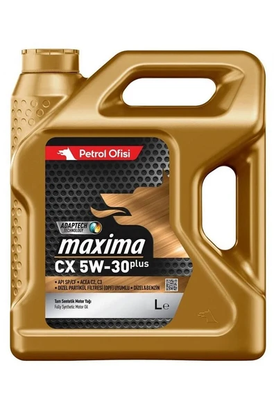 Maxima Cx 5w30 Partiküllü Motor Yağı 5 Litre ürün görseli 1