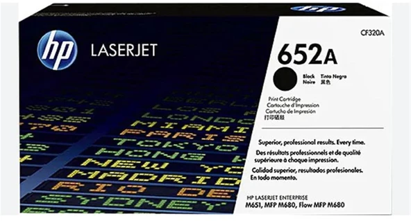 HP 652A Black Siyah 11.500 Sayfa Toner CF320A ürün görseli 1