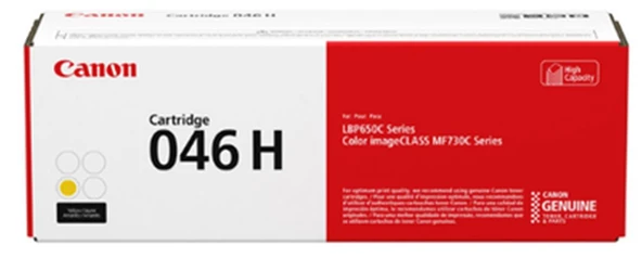 Canon CRG-046H Y Yellow Sarı Yüksek Kapasite Toner MF653-732-734-735 ürün görseli 1