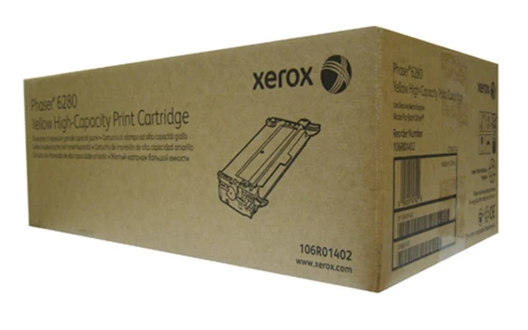 Xerox 106R01402 Phaser 6280 Yüksek Kapasite Yellow Sarı Toner 5.900 Sayfa ürün görseli 1