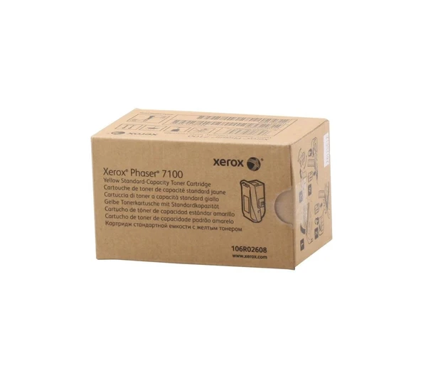 Xerox 106R02608 Phaser 7100 Standart Kapasite Yellow Sarı Toner 4.500 Sayfa ürün görseli 1