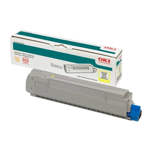 OKI 45862814 SARI TONER-Y MC873 MC883 10.000 SAYFA ürün görseli 1
