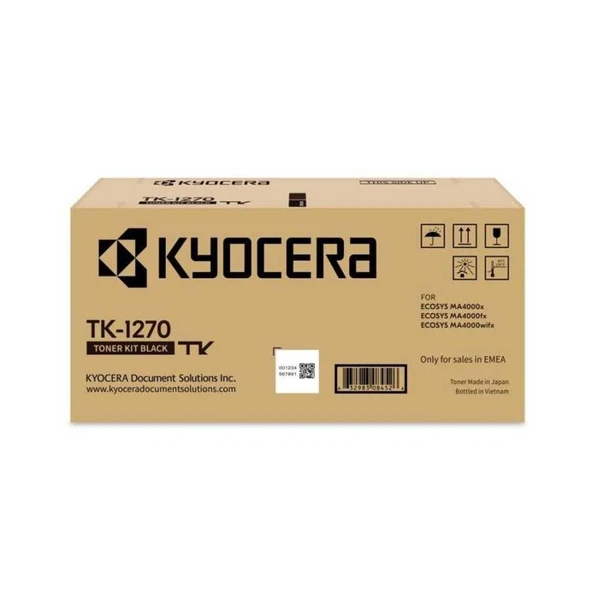 Kyocera TK-1270 Orjinal Fotokopi Toneri Ecosys MA4000X -MA4000fx -MA4000wifx 10.000 Sayfa ürün görseli 1