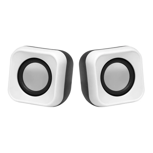 Frisby Fs-2126U-W 2.0 Hoparlör Sistemi Beyaz (USB) ürün görseli 1