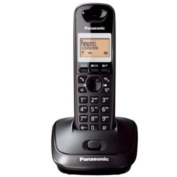 Panasonic KX-TG2511 Siyah Telsiz Dect Telefon 50 Rehber Handsfree ürün görseli 1
