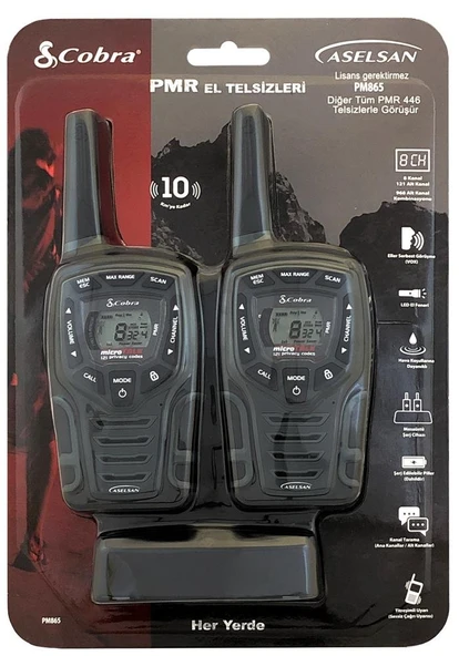 Aselsan PM-985 Pmr 2 li El Telsizi ürün görseli 1