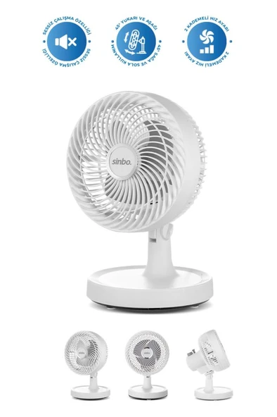 Sinbo SF-7703 MASAÜSTÜ FAN ürün görseli 1