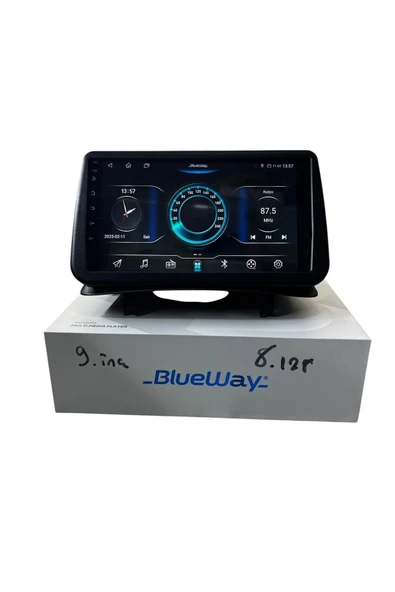 Renault Clio 3 BLUEWAY 8-128 TAM PROFESYONEL OEM MULTİMEDİA ürün görseli 1