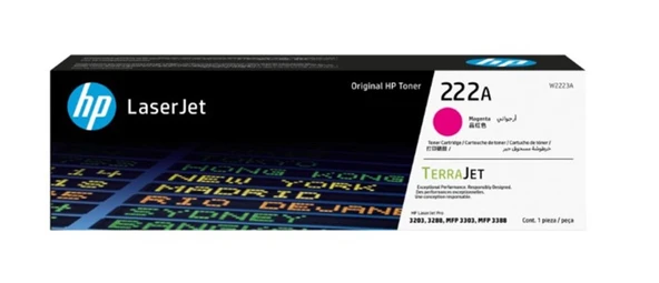 Hp 222A Magenta Kırmızı 1.200 Sayfa Toner W2223A ürün görseli 1