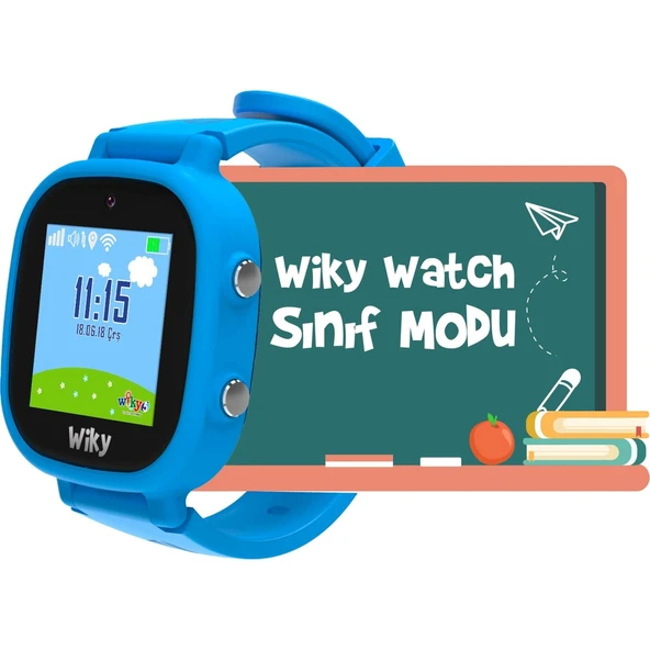 Wiky Watch 5E Pembe Akıllı Çocuk Saati - Resim 9