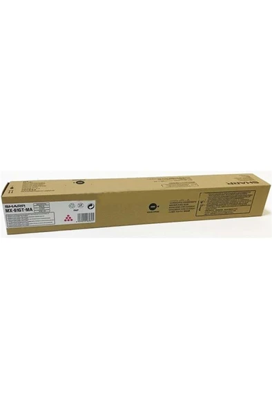 SHARP MX-61GTMA Magenta Kırmızı Orjinal Fotokopi Toneri MX-2630-2651-3050-3550-3070 24.000 Sayfa ürün görseli 1
