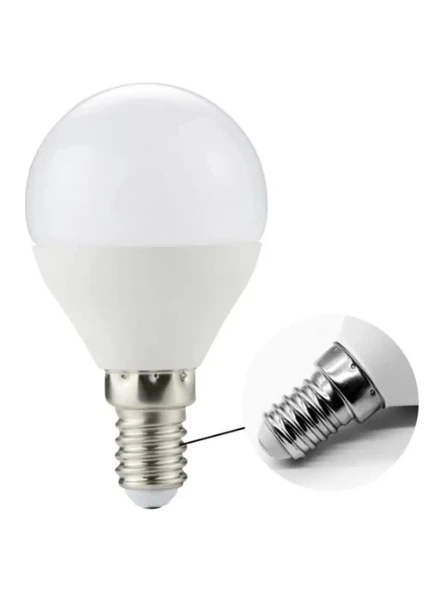 CT-4233 4W/6400K E14 LED Ampul (Beyaz-5 ADET) - Resim 2