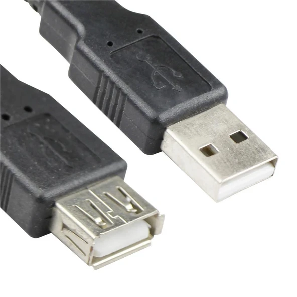 Vcom CU202-B-5.0 Siyah 5.0MT Usb 2.0 Uzatma Kablosu ürün görseli 1