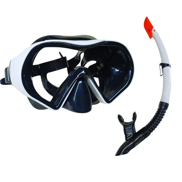 Star Diving Dalış Maskesi ve Snorkel Yetişkin - 51712-BEYAZ ürün görseli 1
