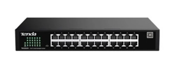 Tenda TEG2224D 24 Port 10-100-1000 Switch Cloud Yönetilebilir Çelik Kasa Switch ürün görseli 1