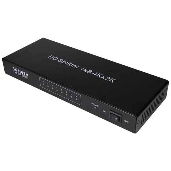 Vcom DD448 1-8 Port 1.4V 4k@30hz Metal Hdmi Splitter ürün görseli 1