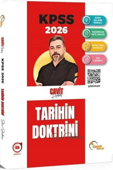 2026 KPSS Tarihin Doktrini Soru Bankası Çözümlü Doktrin Yayınları ürün görseli 1