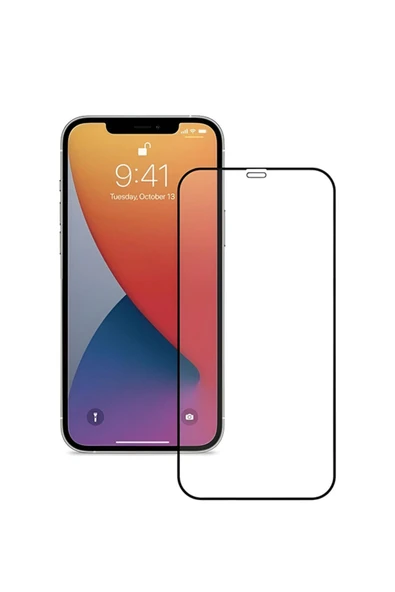 SUNİX Samsung A72 Ile Uyumlu 6d Temperli Ekran Koruyucu Cam Siyah ürün görseli 1