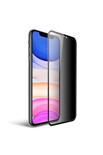 SUNİX Iphone 16 Pro Max Ile Uyumlu 6d Hayalet Temperli Ekran Koruyucu Cam Siyah ürün görseli 1