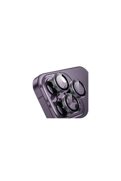 SUNİX Iphone 11 Ile Uyumlu Darbeye Dayanıklı Safir Kamera Lens Koruyucu Mor ürün görseli 1