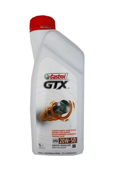 Gtx Lpg 20w50 1 Lt Motor Yağı ürün görseli 1