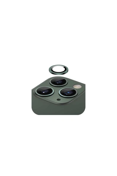 SUNİX Iphone 13 Pro / 13 Pro Max Ile Uyumlu Darbeye Dayanıklı Safir Kamera Lens Koruyucu Yeşil ürün görseli 1