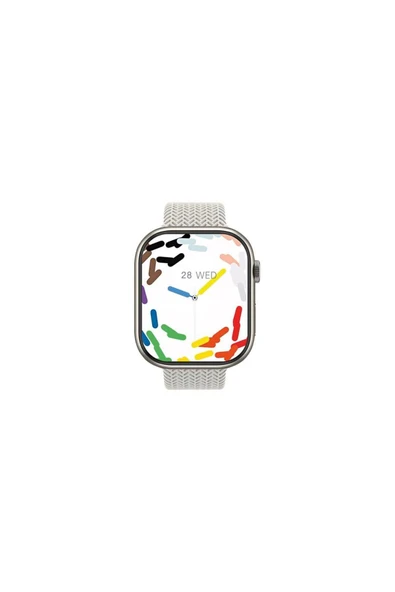 SUNİX 45mm Amoled Ekran Akıllı Saat Natural Wt5 Pro - Resim 2