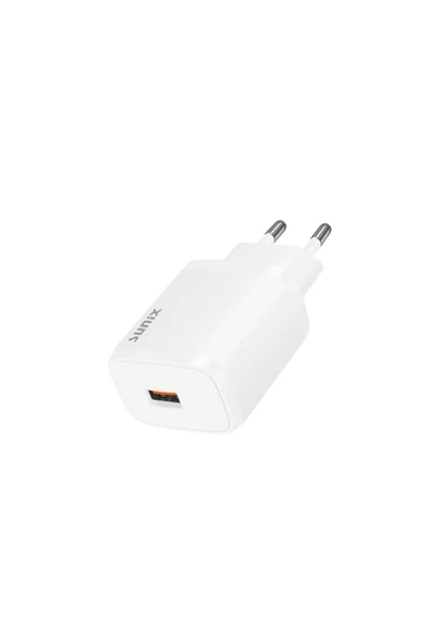 SUNİX Qualcomm 3.0 Usb-a Hızlı Şarj Başlığı Beyaz S-30 ürün görseli 1