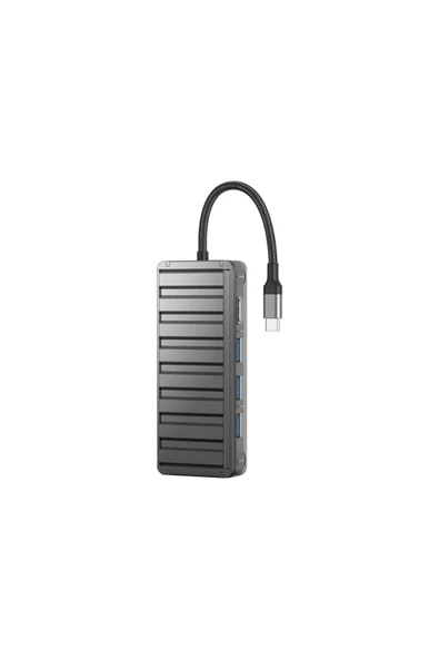 SUNİX 100w 7in1 Usb-c Hub Adaptör Hb-12 ürün görseli 1