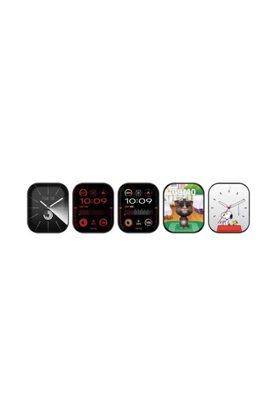 SUNİX 45mm Amoled Ekran Akıllı Saat Natural Wt5 Pro - Resim 4