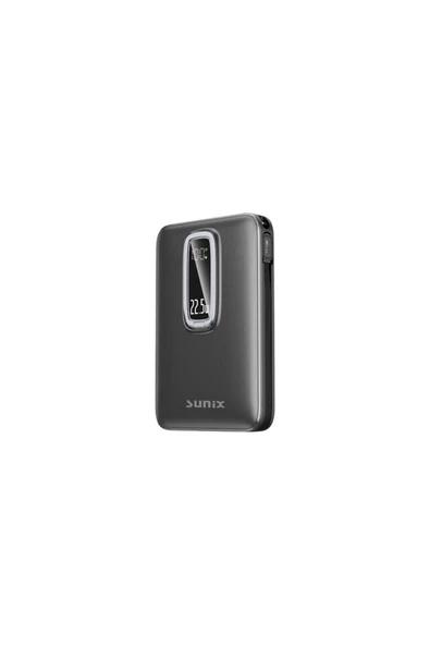 SUNİX 10.000 Mah 15W Standlı Wıreless Powerbank Siyah PB-90 ürün görseli 1