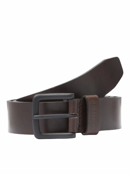 Jack Jones Roma Leather Erkek Hakiki Deri Erkek Kemer 12242687 ürün görseli 1