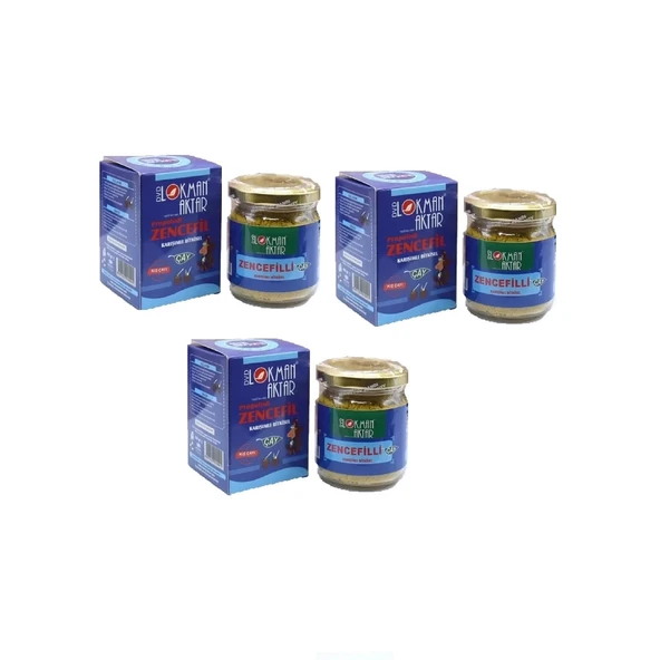 Propolisli Zencefil Karışımlı Çay 3 x 100 Gr, Lokman Aktar ürün görseli 1