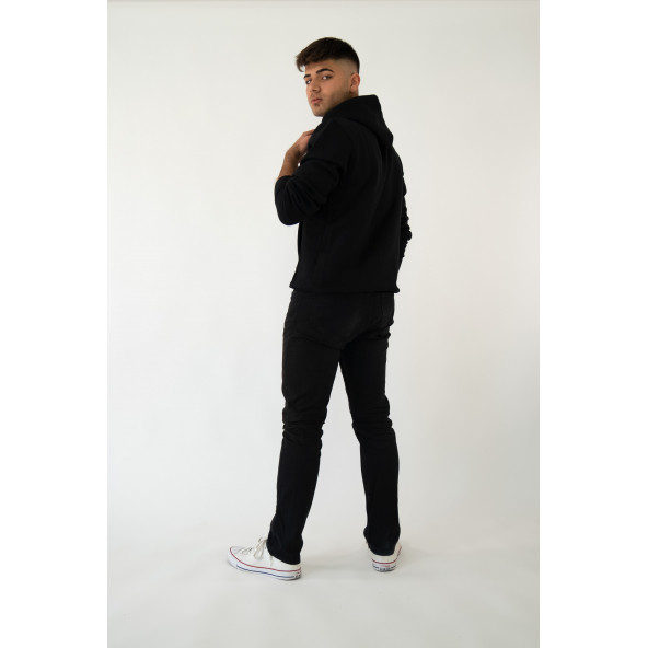 Adana Mafia Erkek Kapüşonlu Sweatshirt - Resim 4