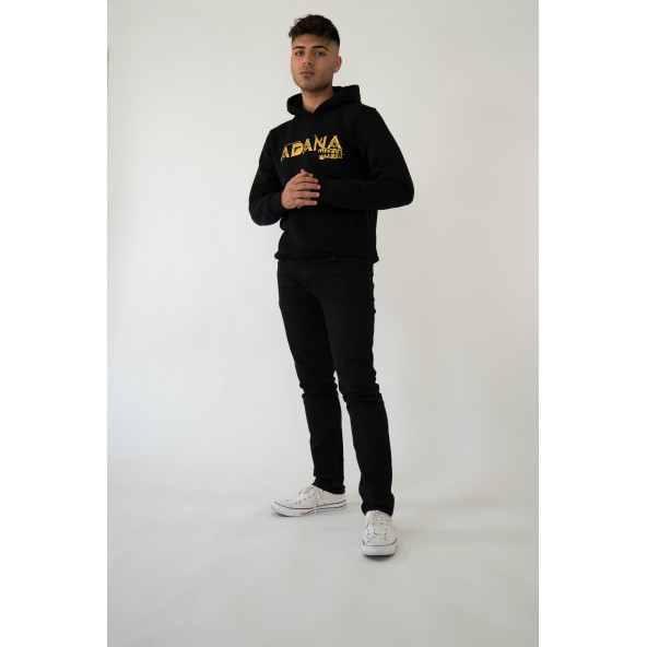 Adana Mafia Erkek Kapüşonlu Sweatshirt - Resim 8