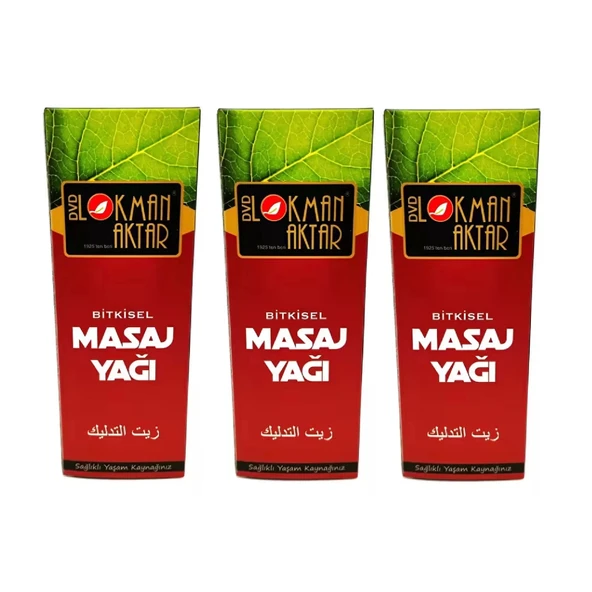 Masaj Yağı 150 ml 3Adet, Lokman Aktar ürün görseli 1