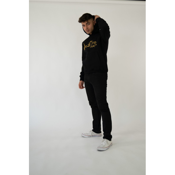 Keçiören Mafia Erkek Kapüşonlu Sweatshirt - Resim 3