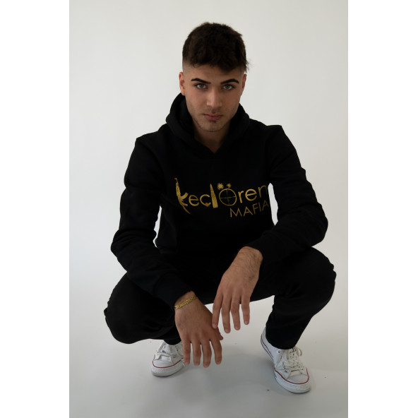 Keçiören Mafia Erkek Kapüşonlu Sweatshirt - Resim 5