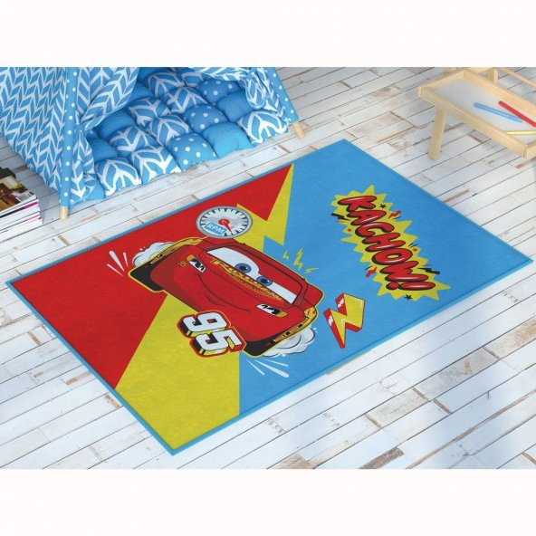 Taç Disney Cars Kachow Halı 80x120 cm ürün görseli 1
