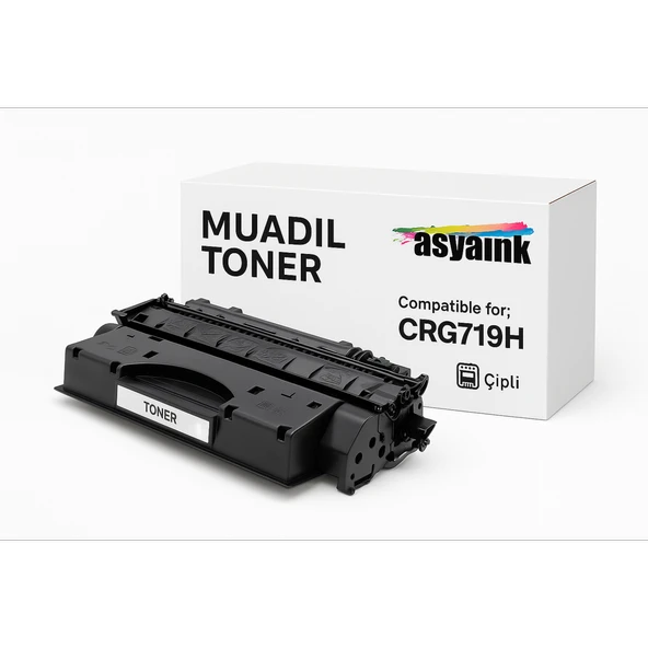 Canon LBP-251dw CRG719H Muadil Toner Çipli 6400sf Asyaink ürün görseli 1