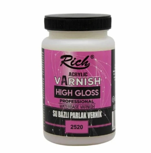 Rich Hıgh Gloss Su Bazlı Vernik Parlak 250Cc ürün görseli 1