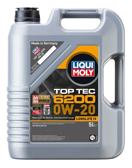 Liqui Moly Top Tec 6200 0W20 Motor Yağı 5 Litre 20789 ürün görseli 1