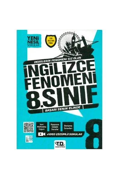 8.Sınıf İngilizce Fenomeni Yeni Nesil Soru Bankası Tandem ürün görseli 1