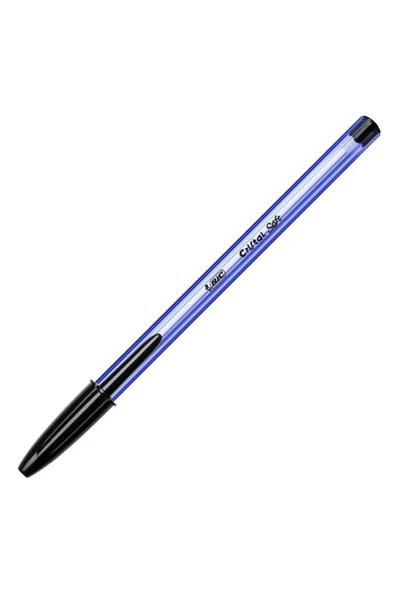 Bic Cristal Soft Tükenmez Kalem Siyah ürün görseli 1