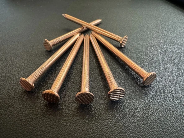 BAKIR ÇİVİ 6CM (50 ADET) - Resim 3