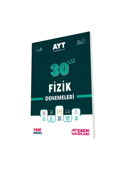 Esen Ayt Fizik 30 Deneme ürün görseli 1