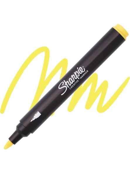 SHARPIE AKRILIK MARKOR YUVARLAK UC SARI 2218063 ürün görseli 1