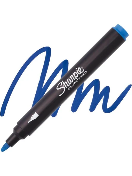 SHARPIE AKRILIK MARKOR YUVARLAK UC MAVI 2218115 ürün görseli 1