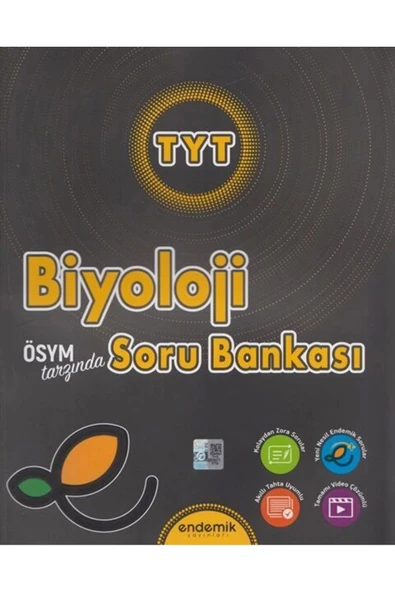 Endemik Tyt Biyoloji Soru Bankası ürün görseli 1