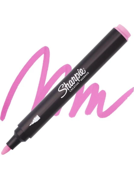 SHARPIE AKRILIK MARKOR YUVARLAK UC A.PEMBE 2218121 ürün görseli 1